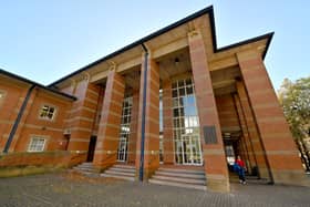GVS around Stafford town centre.    Stafford Crown Court,