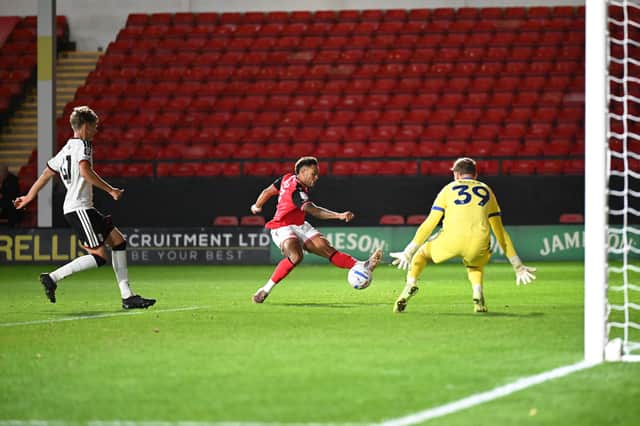 Tai Sodje opened his Walsall goal scoring account with a brace in the EFL Trophy.