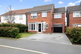 The detached Wednesbury home welcomes visitors with an attractive frontage and driveway parking, setting the scene for a property with space for family life