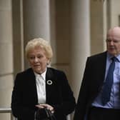 Nuala O'Loan (left)
