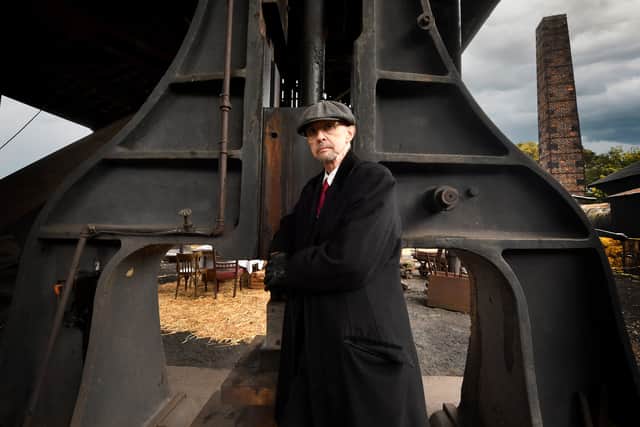Tour guide Melvyn Hogan