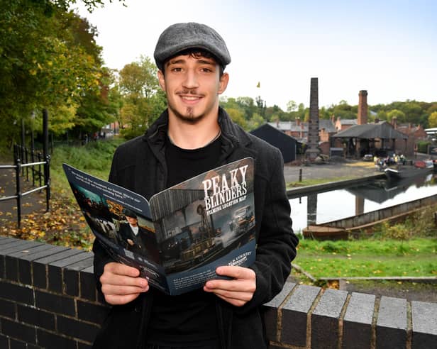 The new Peaky Blinders tour at Black Country Living Museum.
Leo Kosanovic who tavelled all the way from Croatia to see the tour!
Tim Thursfield/Iconic Media Group

