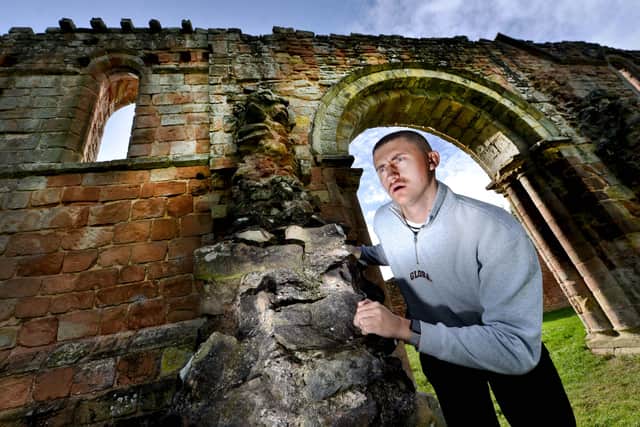 Dan Stacey has a look around White Ladies Priory, which many people say is haunted