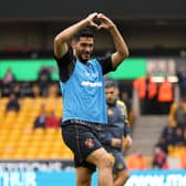 Wolves striker Raul Jimenez