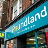 A Poundland store
