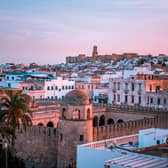 Sunset view of Sousse, Tunisia