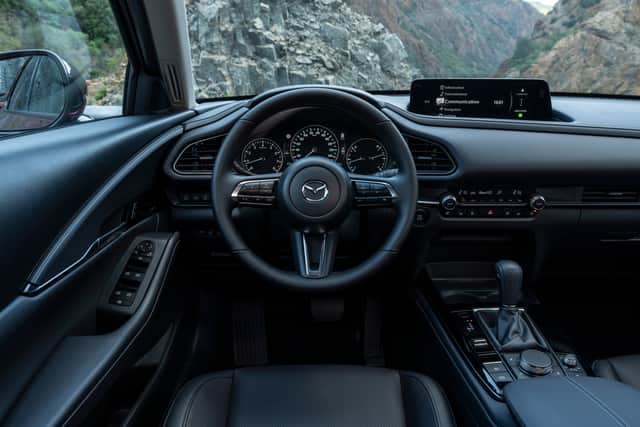 A greater number of assistance systems is now equipped on the CX-30