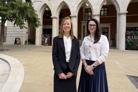 L-R:Jenny Hemstock and Emily Filer