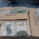 The cannabis and other items were seized from the address. Photo: South Staffordshire Police