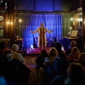 Diwali celebrations at Wightwick Manor West Midlands 2025 Peter Chand Great Parlour low National Trust.