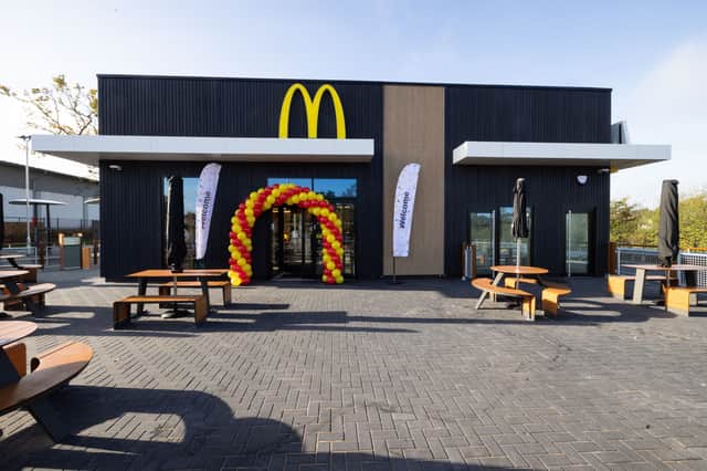 McDonald's in Lichfield opens to the public