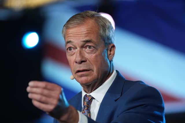 Reform UK leader Nigel Farage said: ‘I haven’t been safe for years’ (Gareth Fuller/PA)