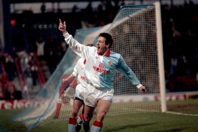 Simon Garner scored 192 goals for Rovers in 14 years at Ewood Park
