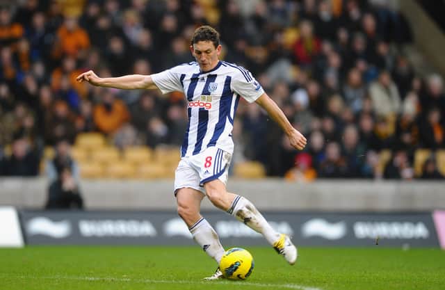 Keith Andrews scores at Molineux for Albion