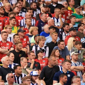 West Brom fans