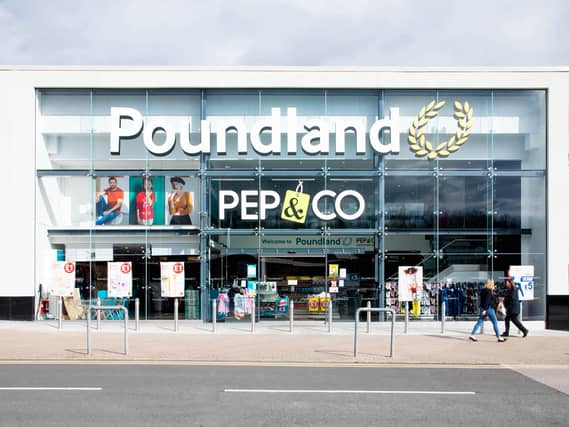 A Poundland store exterior