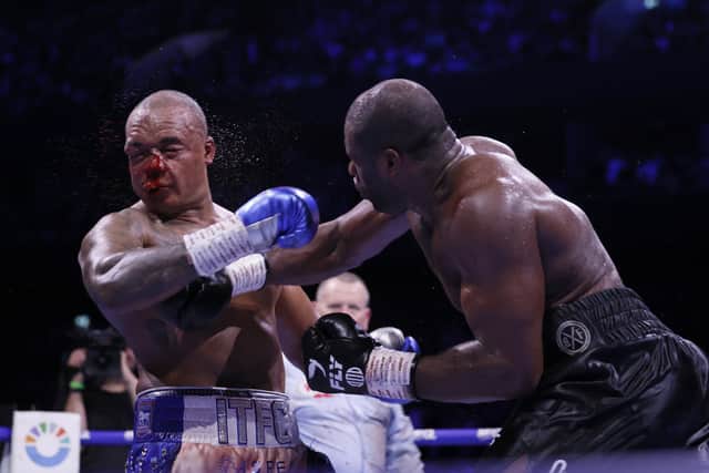 Fabio Wardley (left) was stopped in the 11th round of his first fight with Daniel Dubois (Richard Sellers/PA)
