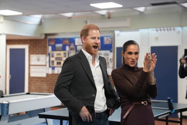 Harry and Meghan returned to live in the UK in August (Joe Giddens/PA)