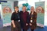 Lou Pickering, Community Service Manager for BSMHFT’s dementia and frailty services (Centre) at the official launch of Memory Matters. 