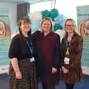 Lou Pickering, Community Service Manager for BSMHFT’s dementia and frailty services (Centre) at the official launch of Memory Matters. 