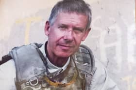 John Scott representing the Express & Star in Afghanistan
