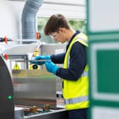 A graduate at Precision Micro
