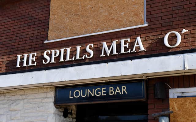 The Spills Meadow is being converted into shops and flats