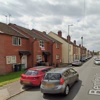 Road closure on Walsall street due to building fire