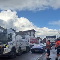 Customers 'trapped' as lorry breaks down on Aldi car park in Wolverhampton