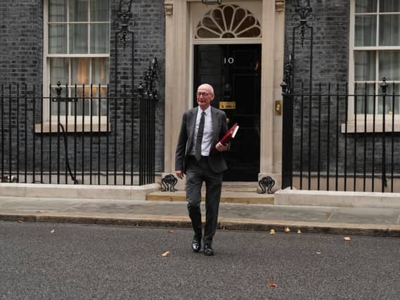 Pat McFadden in Downing Street