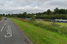 Fire crews were called to Castlecroft Lane after reports of a fire on a canal boat. Photo: Google Street Map