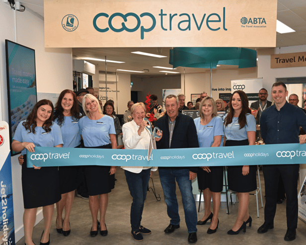 A ribbon-cutting ceremony was held as TravelCoop officially opened its new Kidderminster branch