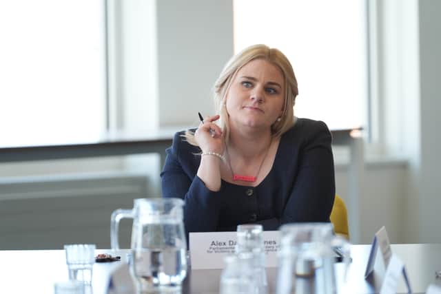 Justice minister Alex Davies-Jones said the legislation is not about criminalising harmless sexual preferences (PA)