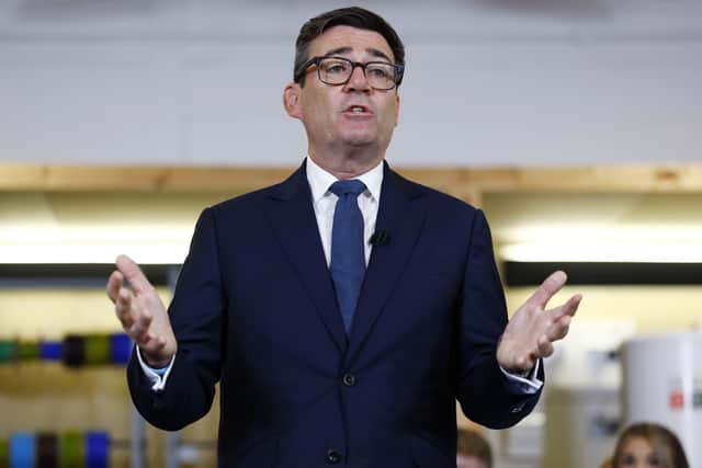 Prime Minister Andy Burnham decided to ‘pop up’ to Scotland, Ms Gilruth said (Jeff J Mitchell/PA)