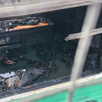 Fire crews from across the Black Country tackle blaze on canal boat in Wolverhampton