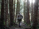 Soldiers at Sennybridge Training Area Main Camp, Brecon, where Exercise Cambrian Patrol, the British Army’s premier international military patrolling event is taking place, with over 1,000 troops from the UK and overseas taking part