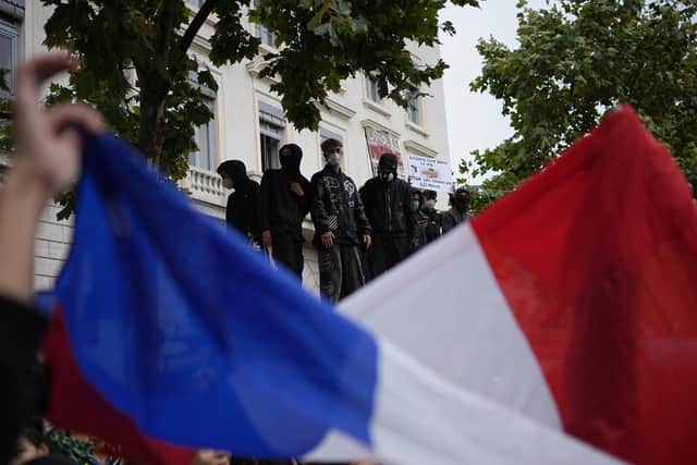 Demonstrations are taking place across France (AP)