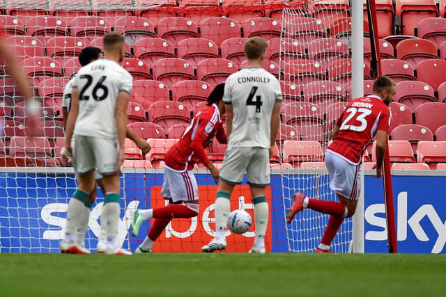 Aaron Drinan scored early on for Swindon.
