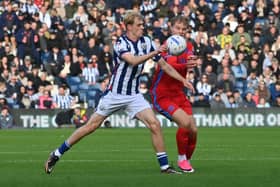 West Bromwich Albion V Blackburn Rovers. W: Toby Collyer V B: Sam Morsy
