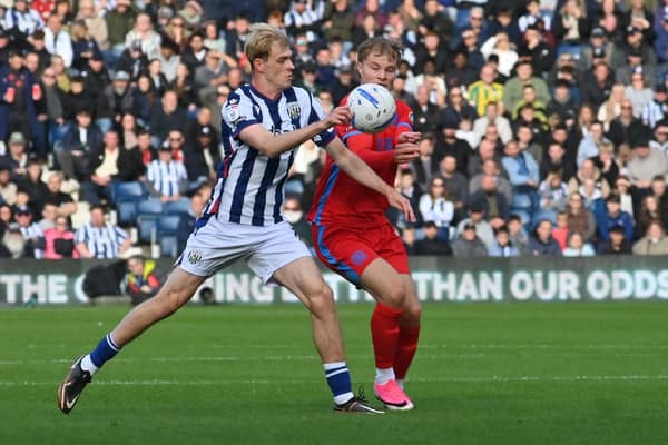 West Bromwich Albion V Blackburn Rovers. W: Toby Collyer V B: Sam Morsy