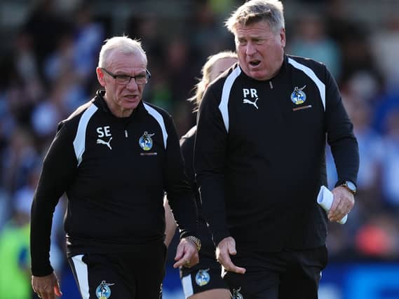 Bristol Rovers manager Steve Evans