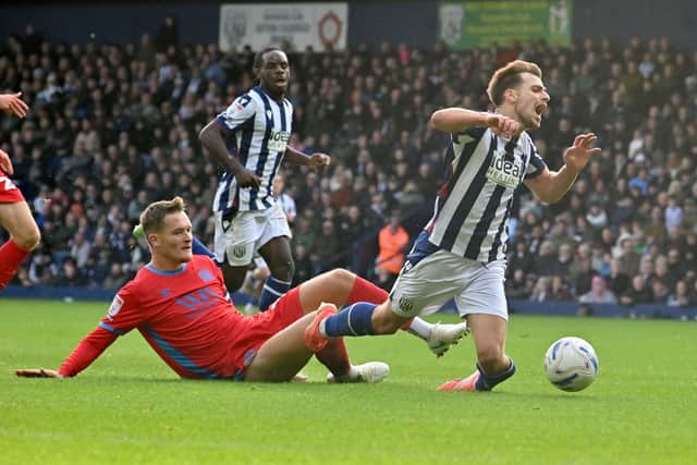 Jayson Molumby endured a poor start with a bad miss and his role in Rovers’ second but responded wonderfully for his side and helped create the second and third.