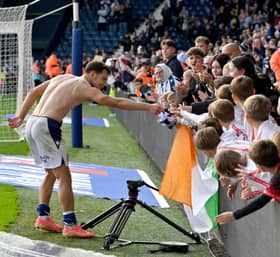 Jayson Molumby gives his shirt to the fans - but what grade did they give him?