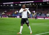 Tawanda Chirewa celebrates Wolves’ victory at Burnley