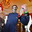 Stef Turner as Bobbins and Wayne Breeze (Halloween), from the Cannock area.