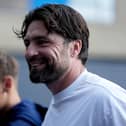 Leicester manager Russell Martin smiles