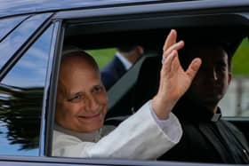 Pope Leo XIV leaves Rome’s Agostino Gemelli Polyclinic after Tuesday’s surgery to remove a lung cancer