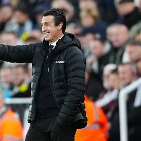 Unai Emery oversaw another win for Villa (Owen Humphreys/PA)