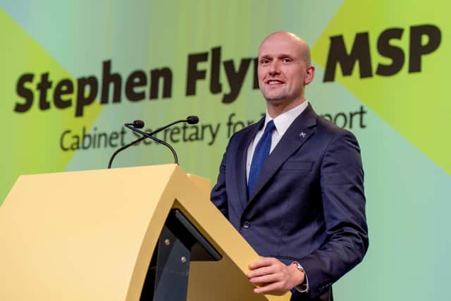 Stephen Flynn claimed the Prime Minister failed to rule out another referendum in his premiership (Jane Barlow/PA)