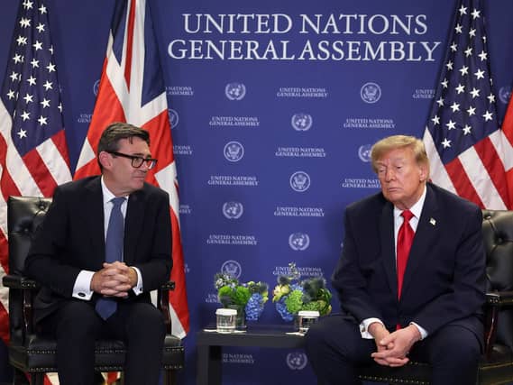 Andy Burnham and Donald Trump